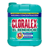 Cloro Blanqueador Líquido Cloralex® El Rendidor, 10lts