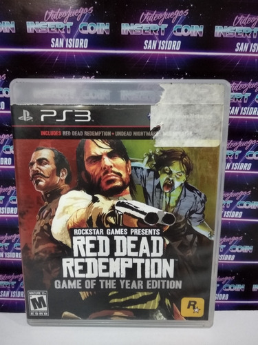 Red Dead Redemption Goty Play Station 3 Juego Ps3