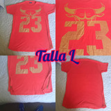 Polera Nba Victorious Chicago Bulls L