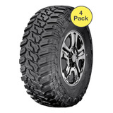 Paq 4 Llantas Maxtrek Mud Traccion 35x12.50r22lt 117q 10pr