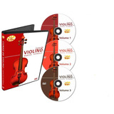 Curso De Violino Iniciantes Nível Zero 3 Dvds- Edon-original