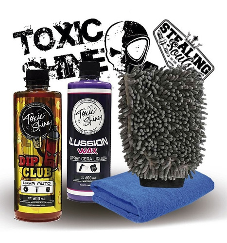 Toxic Shine | Kit Combo Lavado | Básico #13 | Shampoo + Cera