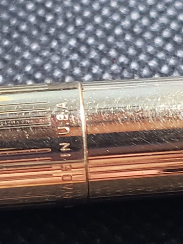 Pluma Fuente Sheaffer Chapa De Oro Con Punta De Oro De 14k