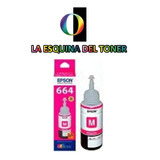 Botella Tinta Epson T664320 Magenta L110 L200 Ecotank T664