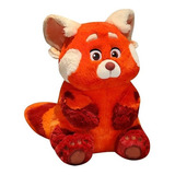 Muñeco Peluche Mei Panda Turning Red Disney Rojo 30cm