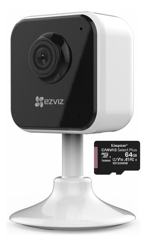 Cámara De Seguridad Ezviz Wifi 1080p Audio + Memoria 64gb