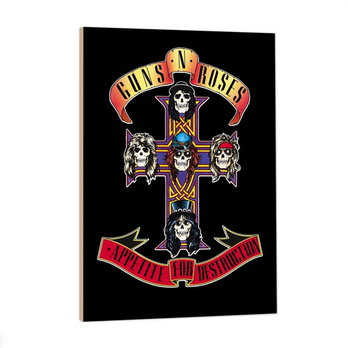 Cuadros Guns Roses Appetite For Destruction Bastidor 33x48cm