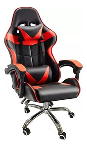 Silla Gamer Oficina Gaming Roja Melshop Oc-045-roj