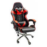 Silla Gamer Oficina Gaming Roja Melshop Oc-045-roj