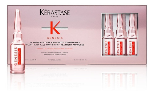 Kerastase Genesis Ampollas Cure Anti-caída Fortifiant X 10