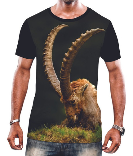 Camiseta Camisa Unissex Animal Cabra Cabrito Bode Fazenda 3