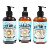 Set Barberia Barbero Barber Sir Fausto After Shave Shampoo