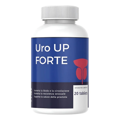 Uro Up Forte 20 Tabletas Suplemento Para La Prostata Sabor Sin Sabor | Meses sin interés