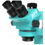 Microscopio Trinocular Rf4 De 50x Con Barlow Y 0.7x Aro Led 
