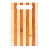 Tabla Para Picar Madera Bambu 18x28cm Picada Bandeja Pettish