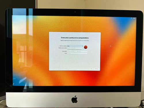 Apple iMac 21,5'' I5 1tb + 8gb Ram 2017