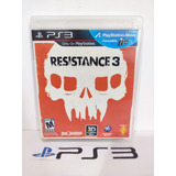 Resistance 3 Ps3 Mídia Física Original Pronta Entrega