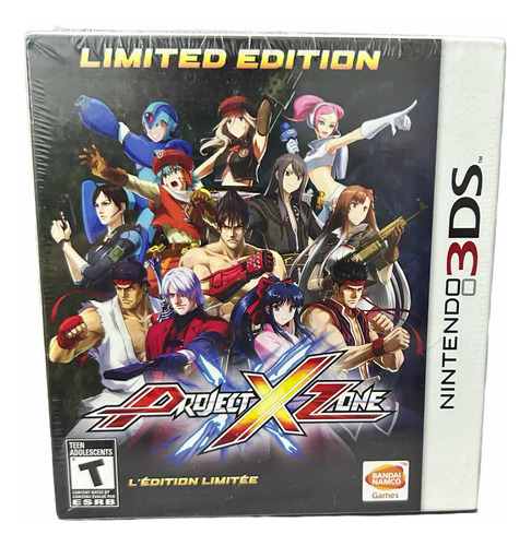 Project X Zone Nintendo 3ds Limited Edition