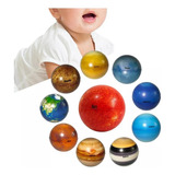 10 Peças Do Modelo Planet Balls Do Sistema Solar.