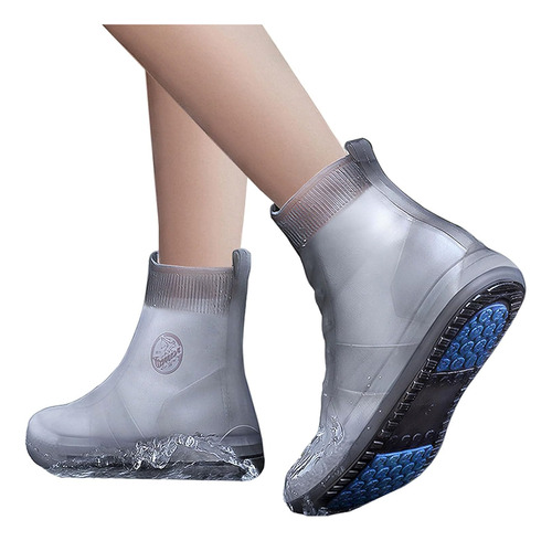 Zapatos De Lluvia De Silicona Impermeables Cubrezapatos