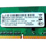 Memória Ram 4gb Smart Notebook Pc3l-12800s