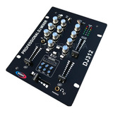 Consola Mixer Dj Stereo 2 Canales 3 Entradas +usb+bluetooth