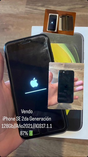 iPhone SE 128gb Black 2da Generación