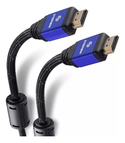 Cable Elite Hdmi 4k Filtros Ferrita 90cm Tipo Cordón Steren