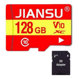 Tarjeta De Memoria Jiansu Micro Sd V10xc 128gb Clase 10