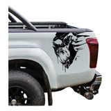 Calcas Sticker Calavera Para Autos Batea Pick Up Suv