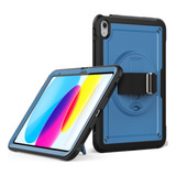 Alta Calidad Funda Honeycomb Azul Marino Para iPad 10th Gen