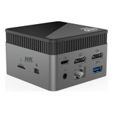 Mini Pc Hdmi Economico Pequeno Cinza 8gb Ram Nvme 25612