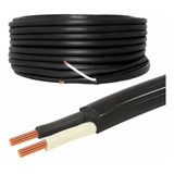 Cable Uso Rudo Estriado 2x12 Rollo 100m Negro Oferta