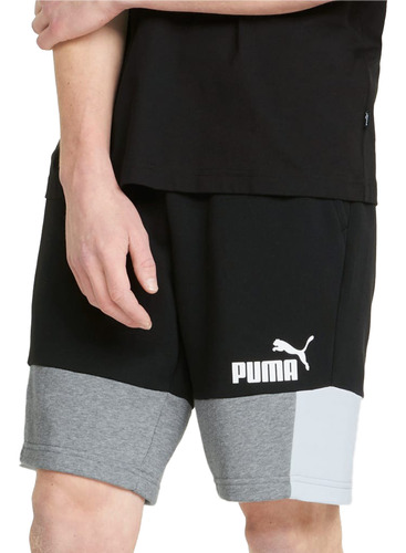 Short Puma Moda Essential Block Hombre Ng Gr Tienda Oficial