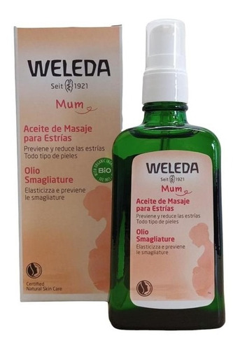 Aceite De Masajes Para Estrías 100ml - Weleda