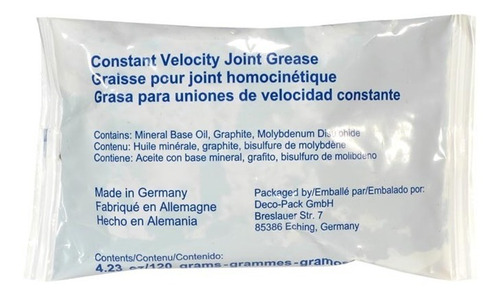 Joint Grease Grasa Junta Homocinetica Meistersatz L22c26