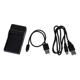 Cargador Usb De Batería De Cámara Li-50b Para Olympus Tough-