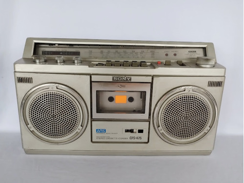 1143: Radio Gravador Da Marca Sony