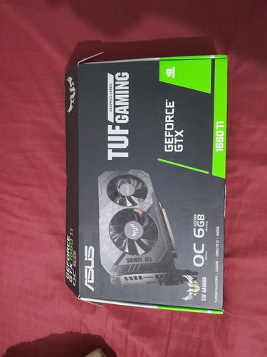 , Placa De Video Asus Gtx 1660 Ti, Queimada