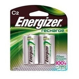 Energizer Paquete De 2 Baterias C Recargables Nh35bp-2