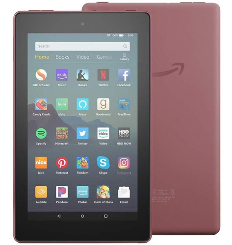 Tablet Amazon Fire 7 2022 7  16gb Plum