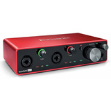 Focusrite Scarlett 4i4 3ra Generación Interface De Audio !!