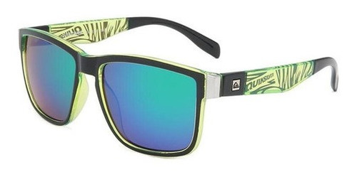 Lente Gafas Quiksilver Modelo Square Uv400 Unisex + Estuche