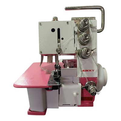 Mini máquina de coser overlock Jukky FN24DB portátil rosa | Envío gratis