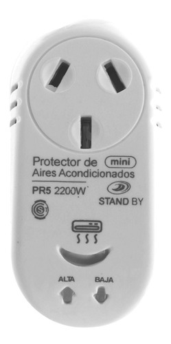 Protector De Tension Pr5 2200w Lavarropas Aire Acondicionado