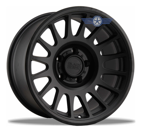 Rines 17 Black Rhino Bullhead 5-127 Jeep Wrangler Rubicon