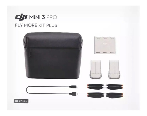 Kit Fly More Plus Para Dji Mini 3 Pro Baterias 47 Minutos