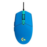 Mouse De Juego Logitech G Series Lightsync G203 Azul - Bufón