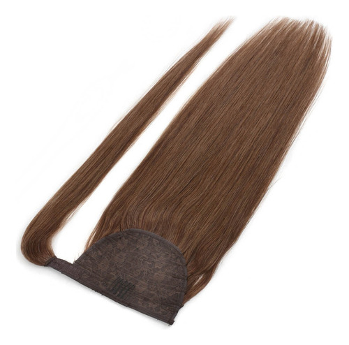 50 Cm 100% Cola De Cabello De Cabello Humano En Marrón