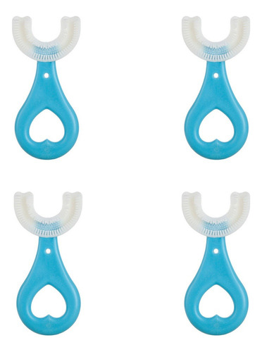 Cepillo De Dientes Suave For Niños 360° Silicona En Forma .